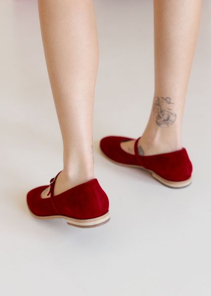 Туфлі Мері Джейн червоні - EU 40 112940 фото