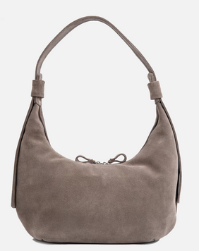 Suede Hobo bag (sand)