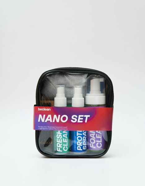 Комплексний набір для догляду за взуттям - Nano Set  000012 фото