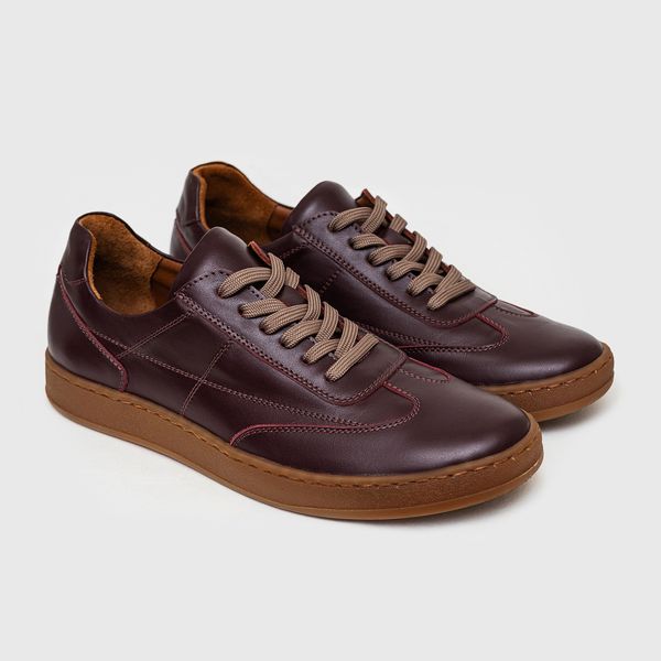 Leather sneakers (Bordeaux) EU36