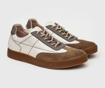 Leather Combination Sneakers EU 37