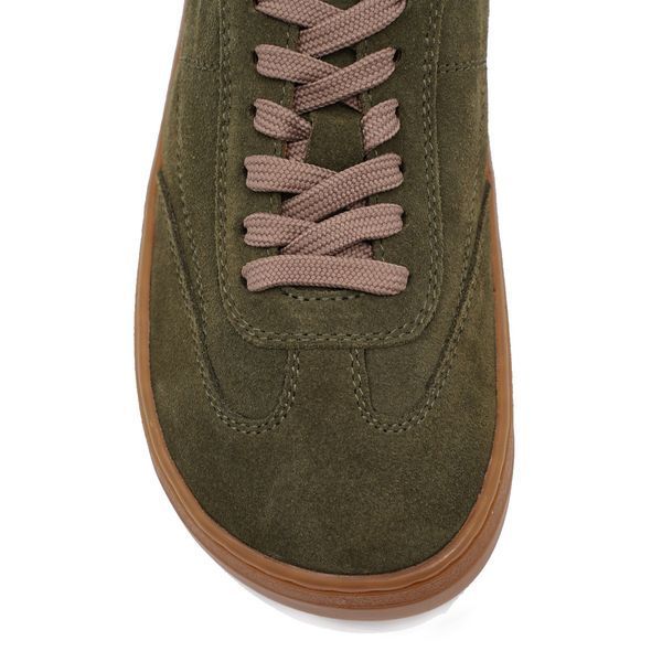 Suede Anatomical Sneakers (verde khaki) EU36