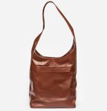 Шкіряна коричнева сумка шопер 19532 фото