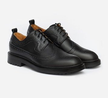 Shoes Derby Brogues Black EU 40