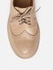 Derby shoes beige with brogue  - EU 39
